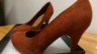 TAMARIS Pumps 37 38 Rost rot / orange suede Wildleder Saarbrücken-Halberg - Bübingen Vorschau