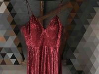 Abendkleid Bordeaux Glitzer Baden-Württemberg - Calw Vorschau