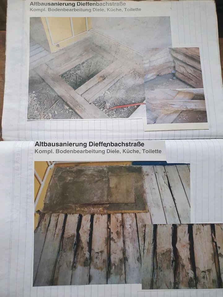 Spachteln, Grundieren, Holzrestaurationen in Berlin