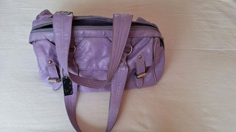 Tasche Damen Handtasche flieder in Worbis