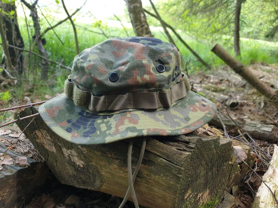 Bonnie Hat 5 FT Flecktarn Multicam Army Bundeswehr Bushcraft in Waldsassen