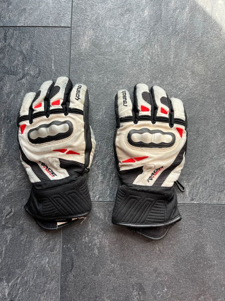 Skihandschuhe Handschuhe, reusch, Ski, schwarz weiß, 6,5 XL in Uehlfeld