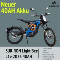 SUR-RON X Light Bee L1e 2024 Blau Silber Schwarz 40AH THG Bayern - Geretsried Vorschau