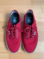 Vans(rote Stoffschuhe) Gr. 38 1/2  sehr guter Zustand Baden-Württemberg - Lörrach Vorschau