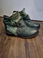 A.S.98 Schuhe Boots grün Gr. 39 Hessen - Neu-Isenburg Vorschau