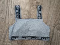 Pepe Jeans Damen Bustier Gr. L 40 Sport-BH mit Schalen grau Mecklenburg-Vorpommern - Wismar Vorschau