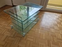 Hochwertiges TV Hifi Video Rack massiv aus Glas Segmüller Bayern - Straubing Vorschau