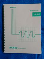 Hameg Manual HM 412 Bayern - Krumbach Schwaben Vorschau