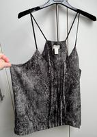H&M Conscious Top Schlange 42 schwarz weiß Satin Nordrhein-Westfalen - Lengerich Vorschau