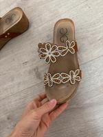 Damen Sandalen Glitzer braun Kork 37 Saarland - Püttlingen Vorschau