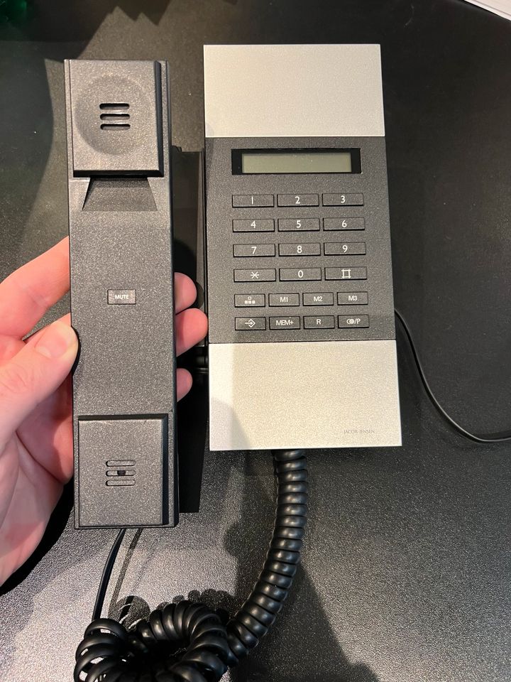 Jacob Jensen Tisch Telefon 3, Retro, Kabel, Luxus, Sammler in Landau in der Pfalz