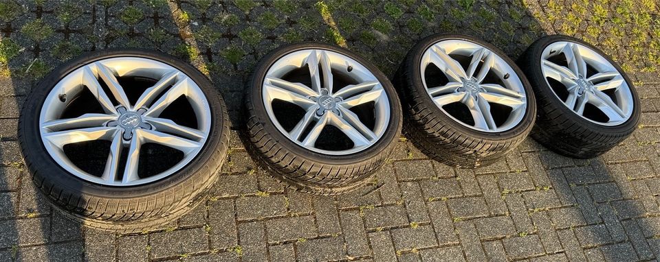 Audi A4/S4 B8 & A6/A7 4G Alufelgen 19 Zoll 255 35 19 Winterreifen in Kleve