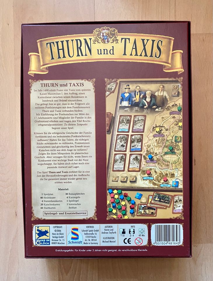 Thurn und Taxis - Spiel des Jahres 2006 in Köditz