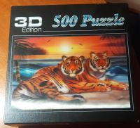 3D - Puzzle mit Tigermotiv, 500 Teile Nordrhein-Westfalen - Arnsberg Vorschau