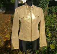 Gipsy damen Lederjacke gr.36/38 gold neu West - Unterliederbach Vorschau