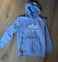 Alpha Industries hellblauer Hoodie Nordrhein-Westfalen - Merzenich Vorschau