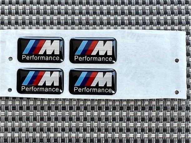 BMW M Performance Aufkleber Emblem Lenkrad Felgen M2 M3 M4 M5 M6 in Sindelfingen