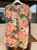 H&M Blusenkleid Gr. M floral ☀️ Hessen - Künzell Vorschau