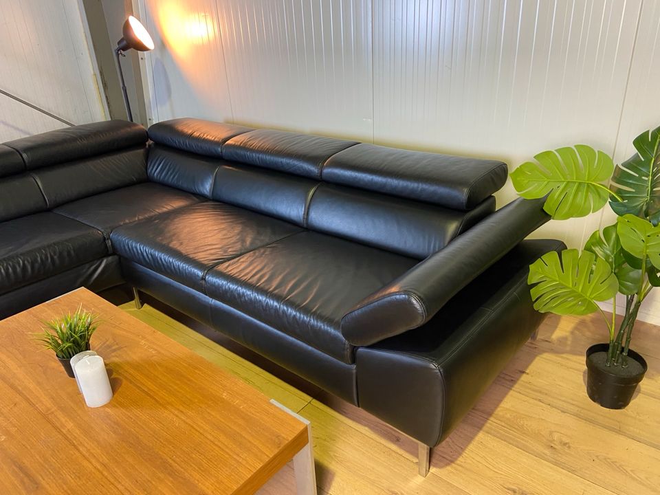 Ledersofa Ledercouch Lederecksofa W Schillig Sofa Couch Ecksofa in Paderborn