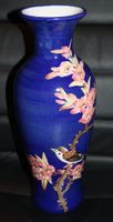 echte chinesische Vase - blau mit Stempel Nordrhein-Westfalen - Oberhausen Vorschau