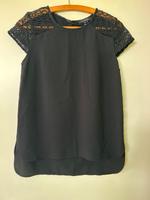 Festliches Shirt, Top T-Shirt mit Spitze Bluse Tshirt Oberteil Baden-Württemberg - Konstanz Vorschau