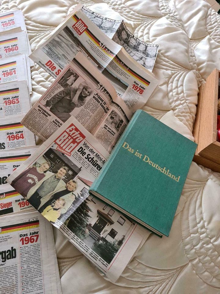 Das ist Deutschland Buch +Bild  Zeitungsausschnitte 50jahre in Wolfenbüttel