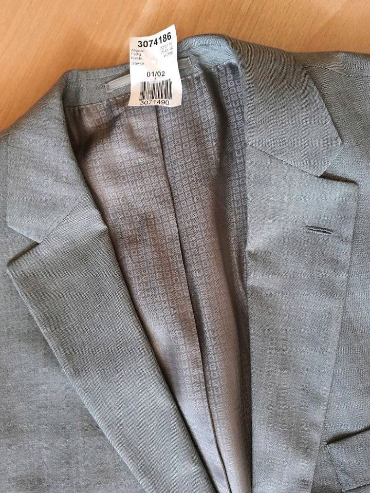 Neu Hugo Boss Herren Anzug grau 106, Sakko Hose 52/ 54 long xl l in Reutlingen