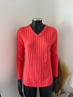 Korall farbener Strickpullover L Bayern - Regensburg Vorschau
