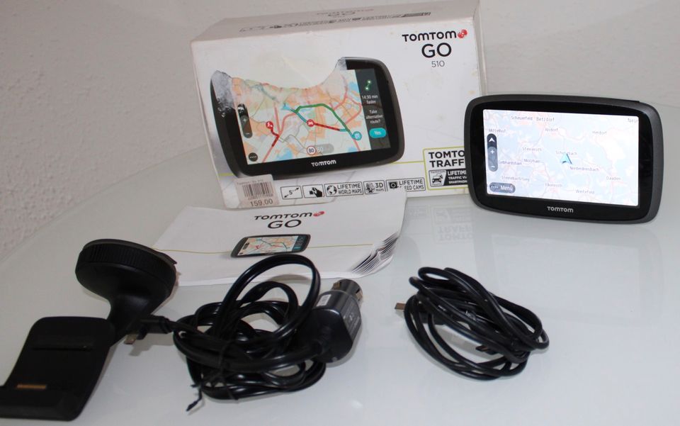 TOMTOM GO 510 mit OVP in Heckenhof (bei Hamm, Sieg)