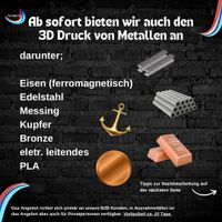 Metall 3D Druckservice Rheinland-Pfalz - Worms Vorschau