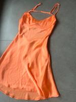Orangenes Satin Mini-Kleid Baden-Württemberg - Villingen-Schwenningen Vorschau
