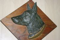 Bronzeguss Schäferhund – Kopf Relief 33 x 29 cm Berlin - Spandau Vorschau