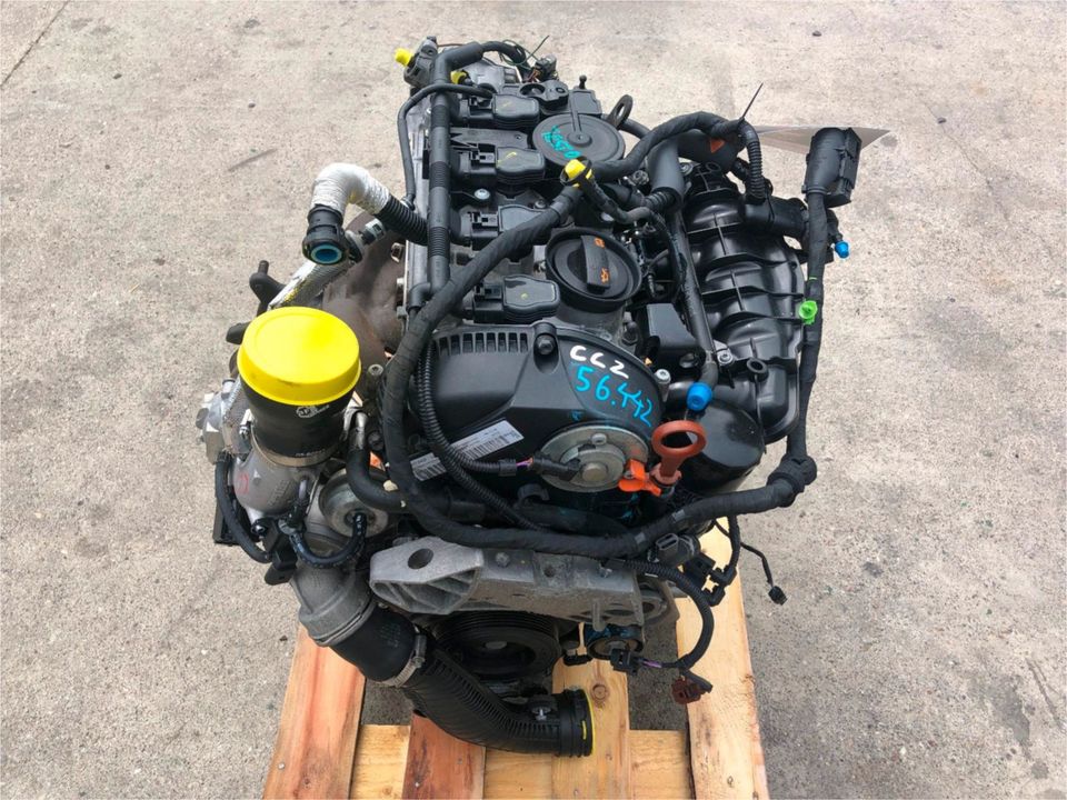 MOTOR CCZ 2.0 TSI TFSI AUDI SEAT SKODA VW KOMPLETT 56.442KM in München