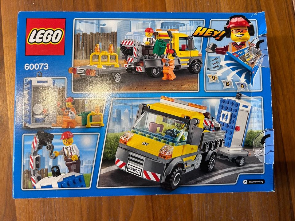 Lego City 60073 Baustellentruck in Roth