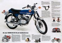 Suche Yamaha RD 50 DX 353 Rahmen Niedersachsen - Rechtsupweg Vorschau