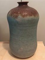Keramik Vase blau-braun, 1970er Bayern - Weißensberg Vorschau