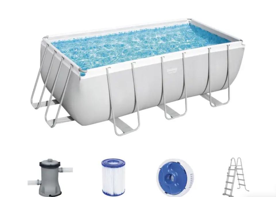 Bestway Frame Pool Power Steel™ Set 412x201x122 mit Heizung in Ditzingen