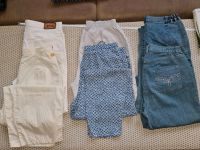 6 x Damen Sommer Hosen beige weiß Jeans Gr 40 Brax Montana etc Bergedorf - Hamburg Allermöhe  Vorschau