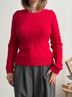 Roter Abercrombie & Fitch Stick Wollpullover Zopfmuster Nordrhein-Westfalen - Detmold Vorschau