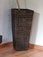 Blumensäule Blumentopf, Rattan braun Nordrhein-Westfalen - Neunkirchen Siegerland Vorschau