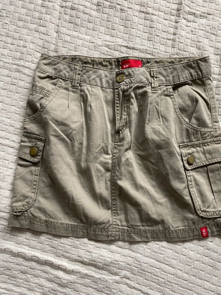 Esprit Minirock Khaki Gr.34 in Dietzenbach