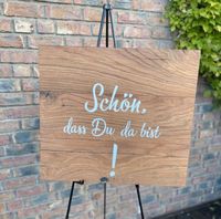 Willkommensschilder aus Holz zu vermieten / zu verkaufen Nordrhein-Westfalen - Köln Vogelsang Vorschau