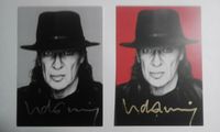 Udo Lindenberg signierte Autogrammkarten 2016 Tausch gegen AK mög Nordrhein-Westfalen - Goch Vorschau