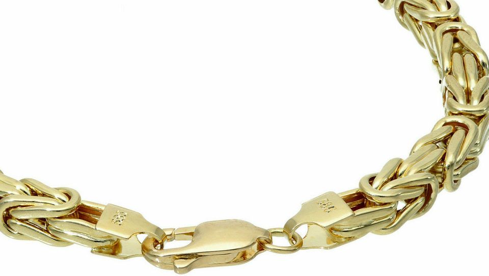 Königsarmband Armband Gelbgold 585 14K ECHT GOLD 23cm 5,5m DICK NEU Massiv Goldschmuck Schmuck Viele Angebote im Shop sensburg-aurum in Berlin