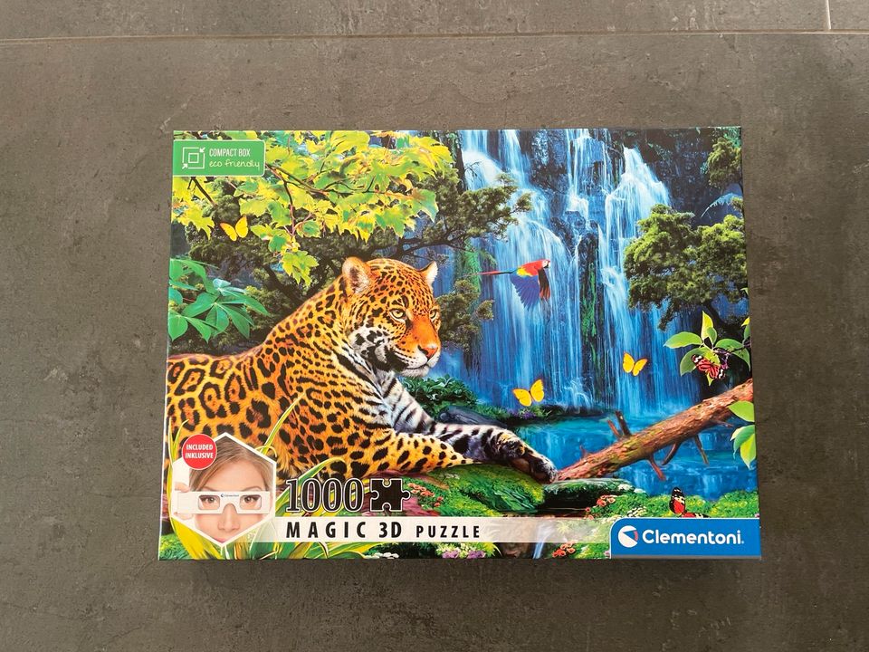 Puzzle 3D 1000 Teile Jaguar Jungle in Nürnberg (Mittelfr)