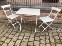 Balkonmöbel Tisch und zwei Stühle klappbar Mälarö Thüringen - Erfurt Vorschau