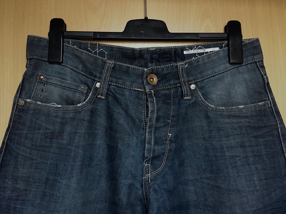 Takko / C&A Herren Jeans blau grau Stretch 5-Pocket Gr. M in Pirmasens