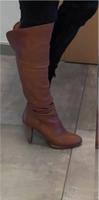 Stiefel braun echt Leder Vera Gomma Niedersachsen - Delmenhorst Vorschau