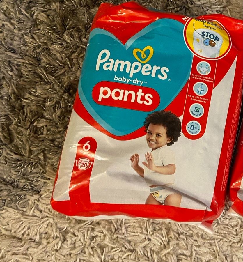 Windeln Pampers pants Gr. 6, 20 Stück in Leipzig