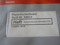 Reparaturleitfaden Audi 80 Autom. Getriebe 01N Bayern - Kranzberg Vorschau